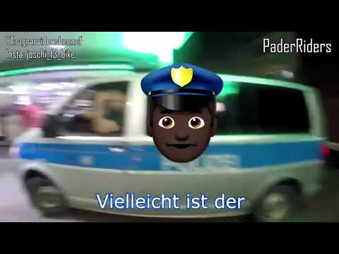 Junge flüchtet vor der Polizei