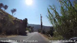 preview picture of video 'Ios 2014 - road from Chora to Mylopotas'