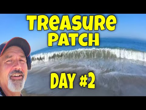 I found Treasure Patch | Metal Detecting Beach | Day 2