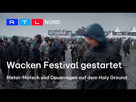 Wacken Open Air offiziell gestartet! 85.000 Metal-Heads trotzen dem Regen und feiern den Schlamm