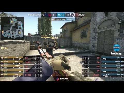 Mousesports vs Liquid - ESG Tour Mykonos 2017 - map 2 GRAND FINAL