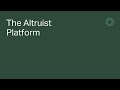 The Altruist Platform