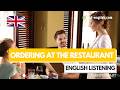 Ordering At The Restaurant A1 English Listening Test