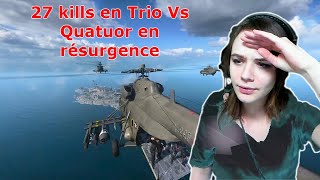 27 kills en Trio Vs Quatuor en résurgence