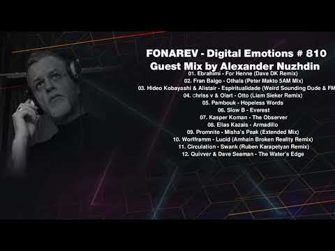 FONAREV - Digital Emotions # 810 Guest Mix by Alexander Nuzhdin