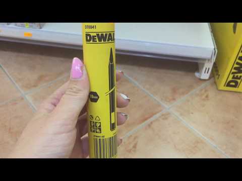 Зубило 600 мм пикообразное DeWALT с хвостовиком 19 мм (DT6941)