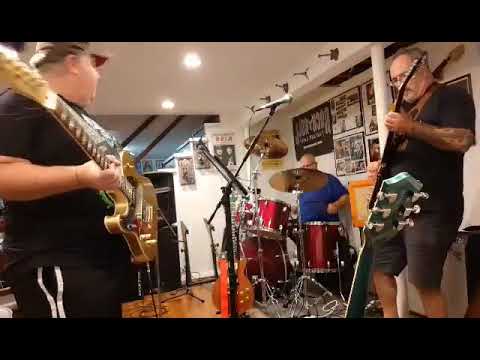 Augenti Band.Working out an original tune.Live from Pawtucket Rhode Island