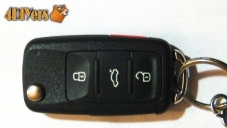 DIY: Volkswagen Key Fob Battery Replacement & Disassembly