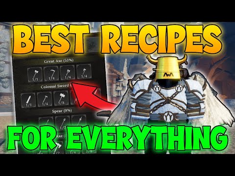 NEW BEST Weapon & Armor Recipes In The Forge! - Armor & Weapon Recipes The Forge! (Roblox Forge)