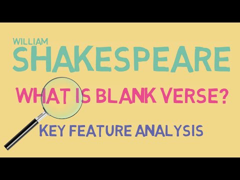 What is Blank Verse?