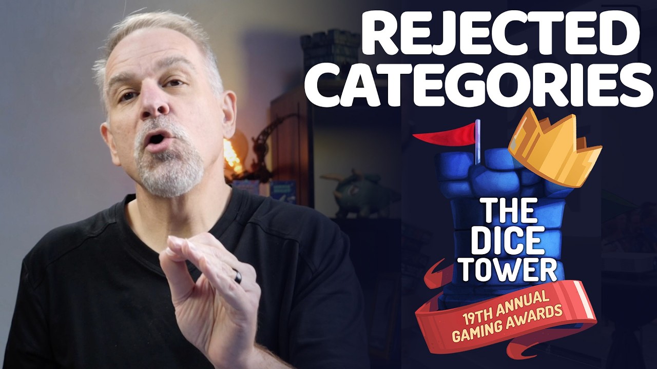 Rejected Dice Tower Award Categories 2026