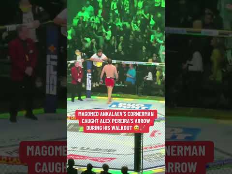 He really did that 😳 #UFC320