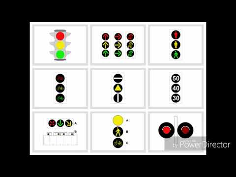 Patente in arabo : segnalazioni semaforiche