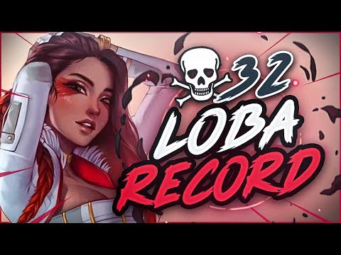 32 Bomb With Loba - My New Kill Record | Tollis Apex Legends Gameplay