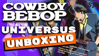 Unboxing Cowboy Bebop Universus!