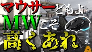 【CoD:MW】マウスの力を最大限発揮する設定とは！
