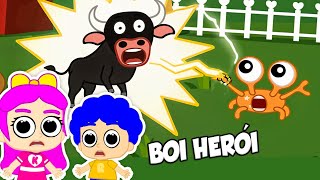 Boi da Cara Preta Herói | Vira Vira Virou | Música Infantil | Kaylla e Rhavi