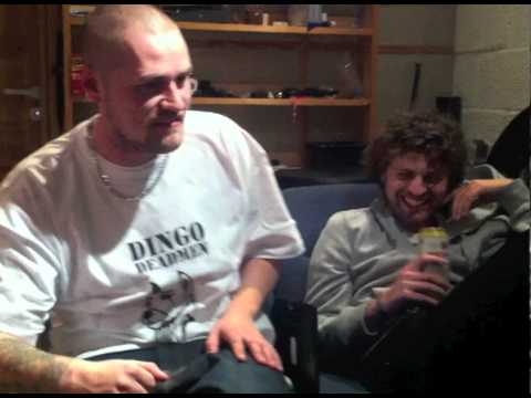 Dingo i studio med Sirkus Eliassen og Ben Kinx