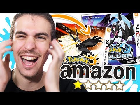 THE FUNNIEST AMAZON REVIEWS of Pokemon Ultra Sun and Ultra Moon!