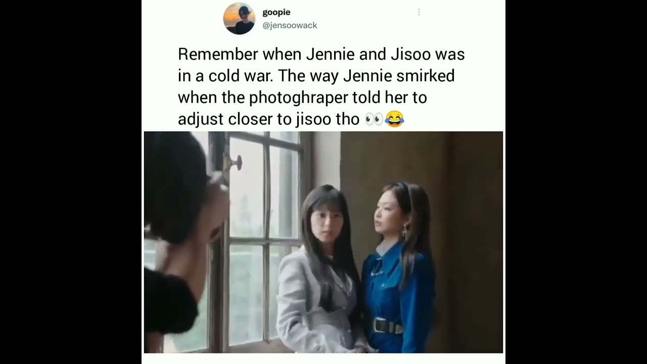 Remember when Jennie and Jisoo were in a Cold War 😱😜🤣 #jennie #jisoo #blackpink #shorts