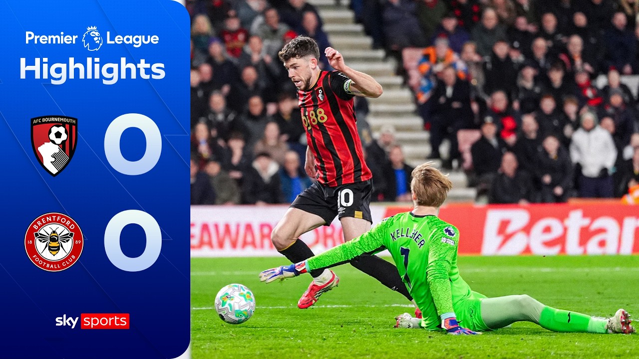 Bees miss chance to leapfrog Chelsea! | Bournemouth 0-0 Brentford | Premier League Highlights