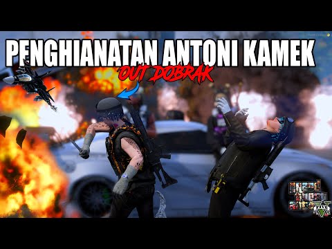 ANTONI BERHIANAT DARI DOBRAK DEMI KELUARGA??? GTA 5 ROLEPLAY INDONESIA!!!