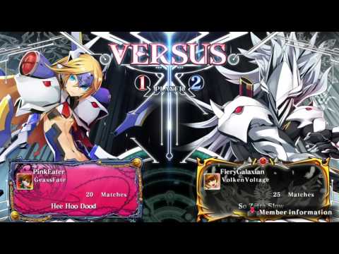 BBCF - Rebel of the Doods GeassFate (Mu-12) V.S. VolkenVoltage (Haku-Man)