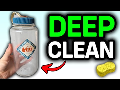 How To Wash Nalgene Bottle (DEEP CLEAN)