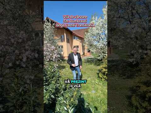 Vila superba de vanzare langa Castel Transilvania — Video