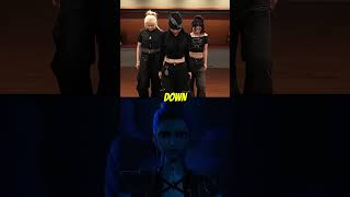 Download lagu Takedown Choreography by Mira, Zoey, and Rumi #youtubeshorts #kpopdemonhunters mp3