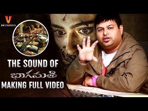 Making of Sound of Bhaagamathie | Anushka | Thaman S | Unni Mukundan | #Bhaagamathie | UV Creations Video