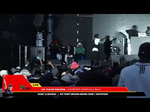 President Julius Malema to address ward 13, Seshego Siyabonga Rally