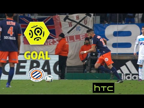 Goal Ryad BOUDEBOUZ (49') / Olympique de Marseille - Montpellier Hérault SC (5-1)/ 2016-17