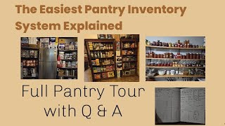 Inventory planning and large pantry tour...Homestead Pantry