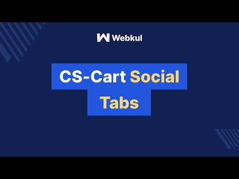 CS Cart Social Tabs