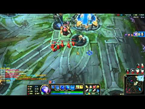 Blind Ashe Arrow on Tryndamere