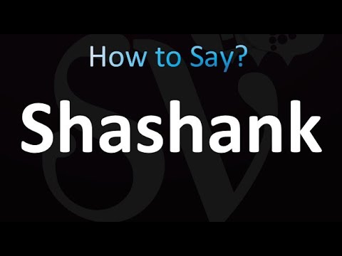How to Pronounce Shashank (correctly!)