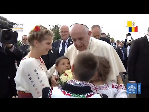 Rencontre du pape François avec les jeunes catholiques de Roumanie