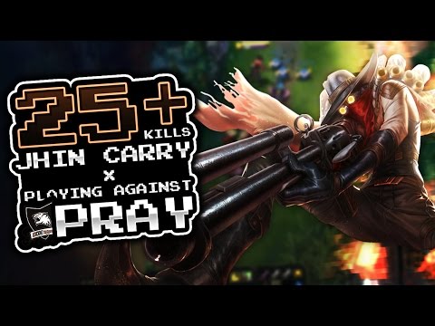 Gosu - PLAYING AGAINST PRAY?! + 25+ KILLS JHIN CARRY