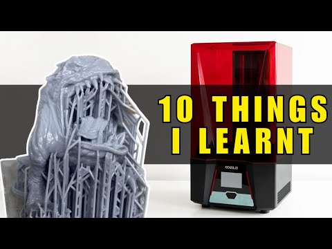 What I wish I knew before starting resin 3d printing