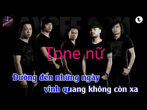 Karaoke/ Đường đến ngày vinh quang -Trần Lập (tone nữ)