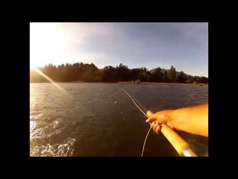 Pesca de Chinook con ninfa