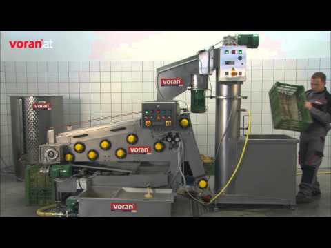 voran belt press EBP500 and washing machine WA LC