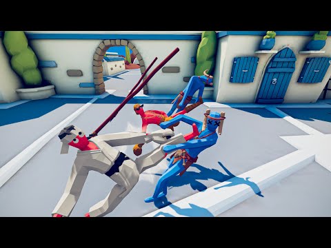 (AMAZING) - DUO KICKBOXER Vs EVERY UNIT - TABS Totally Accurate Battle Simulator - 🔥 🔥