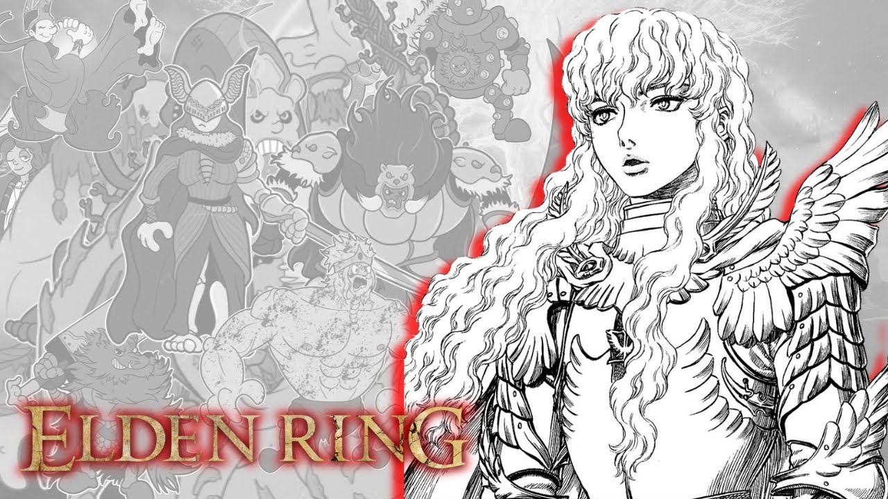 Elden Ring, mas eu sou o GRIFFITH