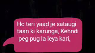 Peg pugg lyrical video