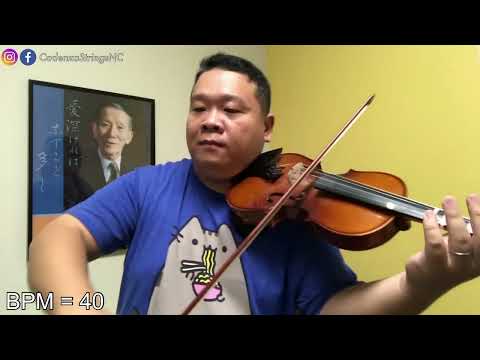 Gavotte | Becker | Slow Practice | Suzuki Violin Book 3