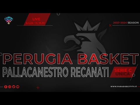 SERIE C UNICA BASKET UMBRIA-MARCHE 2023-2024 - PERUGIA BASKET vs. PALLACANESTRO RECANATI