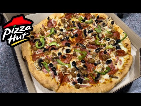 Pizza Hut super supreme pizza review