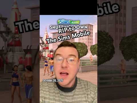 RIP to the Sims Mobile, shutting down#TheSims #TheSimsNews #SimsNews #GamingNews